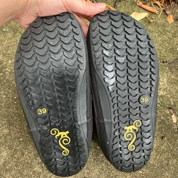 Magical Shoes Brand, 38/39, Barefoot Minimalist Brown, Tie, Zip Ankle Boots - Picture 5 of 11